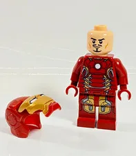 LEGO Marvel Iron Man Mark 43 Armor Minifigure sh0167 Avengers Age of Ultron