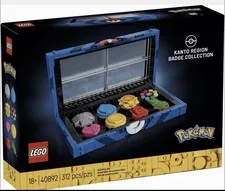LEGO Pokemon Kanto Region Badge Collection 40892 GWP Brand New 