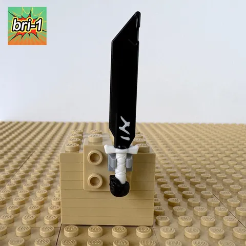 LEGO Ninjago, Mountain: Shadow Blade of Deliverance 66954pb01, 71722, 2020 SWORD