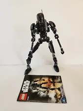 LEGO Star Wars buildable figure K-2SO (75120) used with instructions