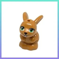 Lego Animals Brown Bunny Rabbit Minifigure