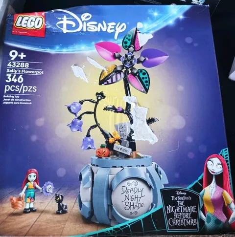LEGO Disney Sally's Flowerpot Building Toy The Nightmare Before Christmas box da