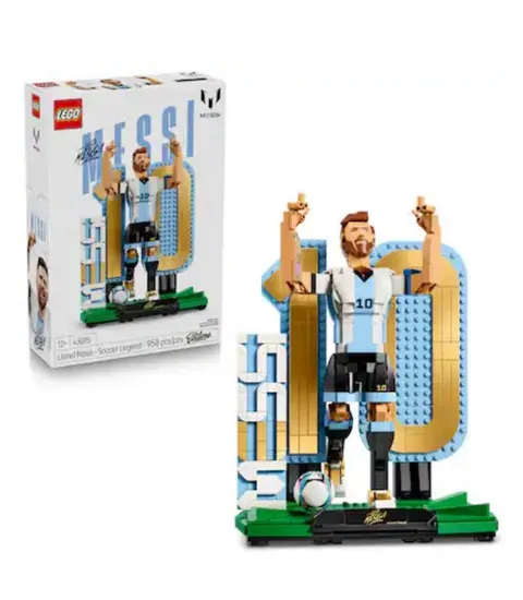 LEGO Editions Lionel Messi - Soccer Legend 43015 World Cup Argentina
