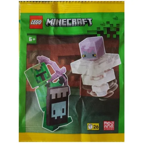LEGO Minecraft Cactus Knight with Breeze Paper Bag L0002251 (SEALED)