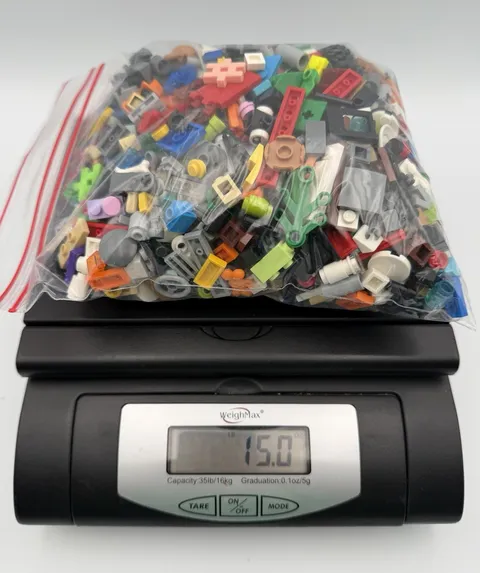 15 oz Tiny Lego Pieces Accessories Lot