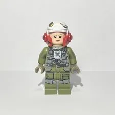 LEGO Star Wars Tallie Lintra Resistance A-Wing Pilot Minifigure sw0884 Genuine