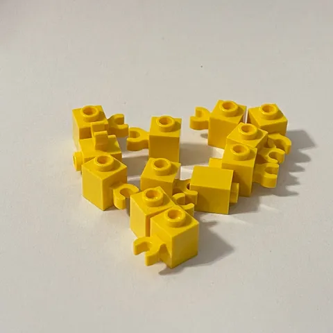 Lego 60475 Yellow Replacement Add-on Pieces Parts Lot of 12