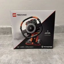 NEW Sealed LEGO Technic: Koenigsegg Sadair's Spear Steering Wheel (40894) GWP