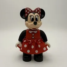 Lego Duplo Figure Minnie Mouse w/ skirt red/black Minifigures 10941/ 10881/10889