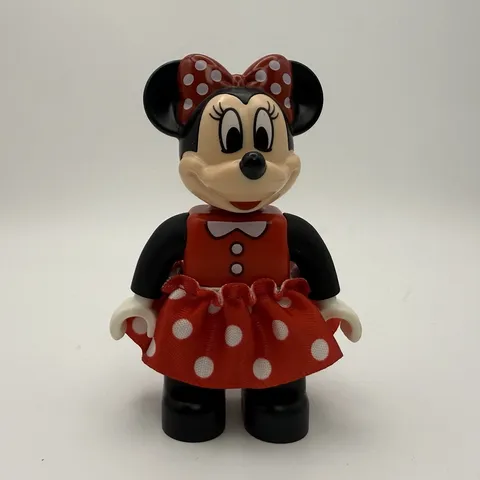 Lego Duplo Figure Minnie Mouse w/ skirt red/black Minifigures 10941/ 10881/10889