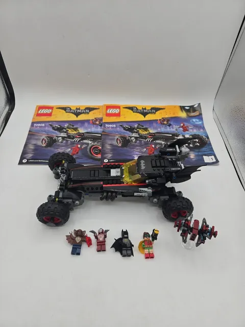 LEGO The LEGO Batman Movie: The Batmobile (70905) Mini Figs Manual Complete See 