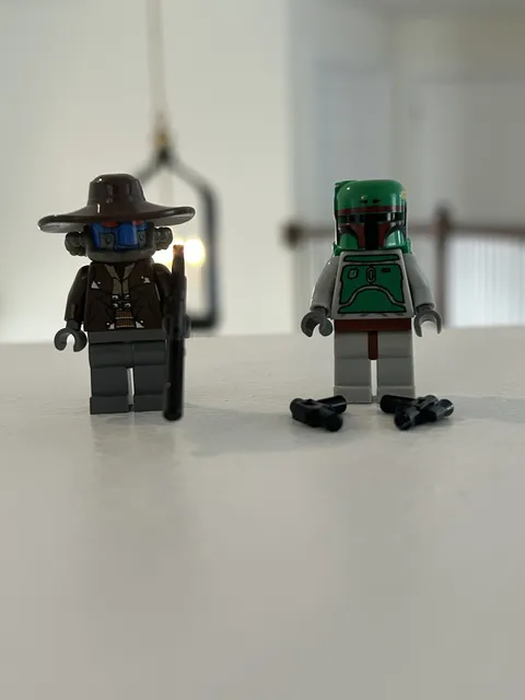LEGO STAR WARS - Vintage Boba Fett & Cad Bane RARE mini-figures with blasters!