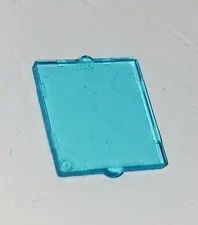 LEGO TRANS LIGHT BLUE 60601 Glass for Window 1x2x2 Flat Front ✳ qty 1