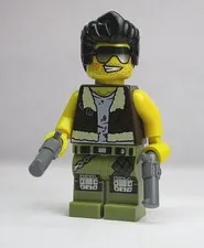 Frank Rock Monster Fighters Pistols 9467 9461 LEGO® Minifigure Figure Mini fig 