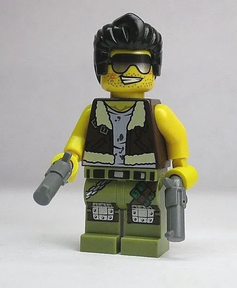 Frank Rock Monster Fighters Pistols 9467 9461 LEGO® Minifigure Figure Mini fig 