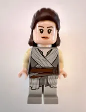LEGO Minifigure Rey Last Jedi Tied Robe SW0866. Pre-owned.