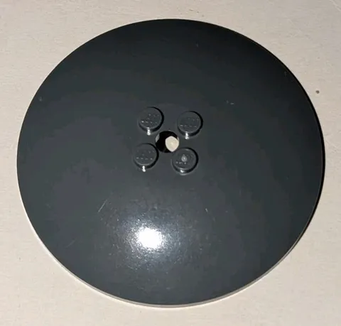 Lego Dark Bluish Gray Dish 8 x 8 Inverted Radar Dish Piece Part # 3961 RARE HTF