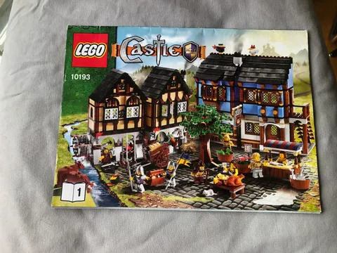 lego 10193 manual instructions book #1 only in very good condition complete