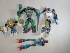 Lego Bionicle 71305, 71311,70791 Lewa, Kopaka, Skull Warrior. Parts/Pieces