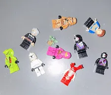 LEGO Minifigure Lot of 10 Assorted Figures ALL GOOD CONDITION