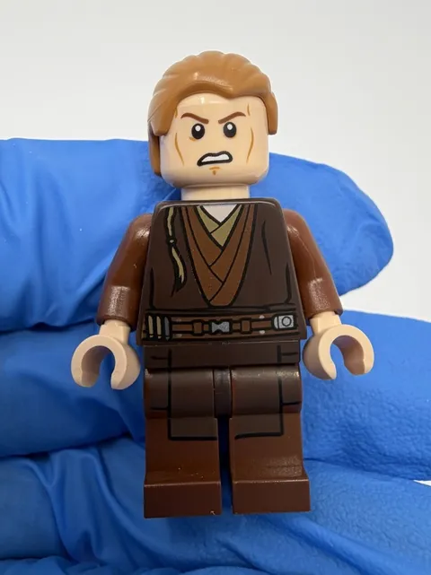 LEGO Star Wars Anakin Skywalker Padawan Minifigure SW0488 75021 - STIFF ARMS NM