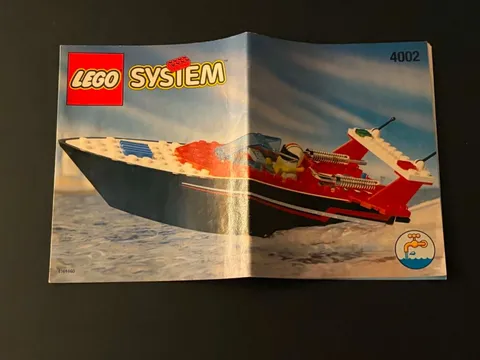 LEGO SYSTEM 4002 INSTRUCTIONS RIPTIDE RACER 