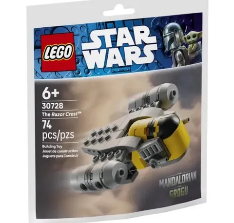 LEGO 30728 STAR WARS Razor Crest Mini Build Mandalorian Ship 74 Pcs Set  NEW