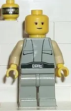 LEGO® Minifigure Star Wars sw0049 Lobot (Yellow Head)