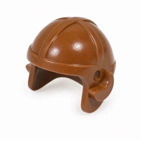 LEGO Reddish Brown Pilot Aviator Helmet Vintage Minifigure Hat