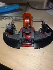 Black Manta Figure And Boat  From Deep Strike Vehicle for LEGO Sets 76150