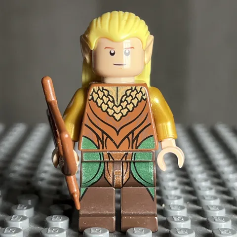 LEGO LORD OF THE RINGS HOBBIT Legolas Greenleaf Minifigure Lor035 - 2K