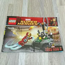 Lego 76008 Marvel Super Heroes Instruction Manual Only