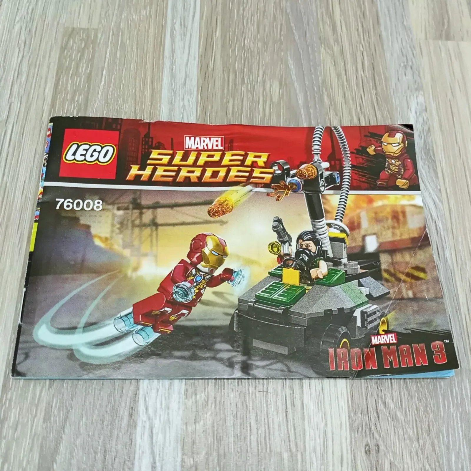 Lego 76008 Marvel Super Heroes Instruction Manual Only