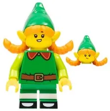LEGO® Minifigure col402 Holiday Elf Series 23