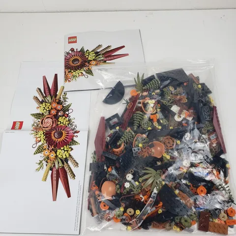 LEGO Icons Dried Flower Centerpiece 10314 Botanical Collection Autumn Decor Set