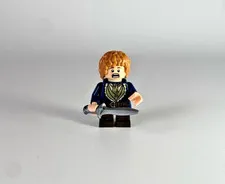 LEGO The Hobbit Bilbo Baggins Dark Blue Coat Minifigure lor093 w/ Sword