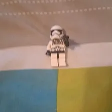 LEGO Star Wars Stormtrooper Minifigure Figure, White/Black Plastic Character Old