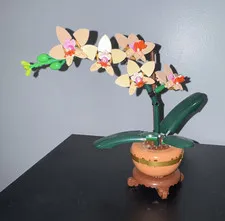LEGO Icons Botanical Collection Orchid 10311 Assembled Plant Set 18+
