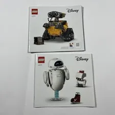 LEGO 43279 Instructions Only, WALL-E and EVE, 2 Booklets