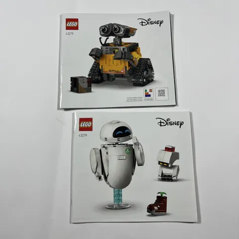 LEGO 43279 Instructions Only, WALL-E and EVE, 2 Booklets