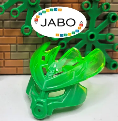 (S18 / 6 / 14) LEGO Bionicle 19149pb06 Mask Mask Protector (Mask of Jungle)
