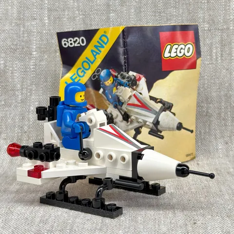LEGO 6820 Starfire I Classic Space Set 1986 Manual Minifigure 100% Complete