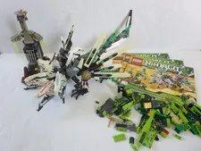 Lego 9450 Epic Dragon Battle Pieces Instructions NO MINIFIGS and INCOMPLETE