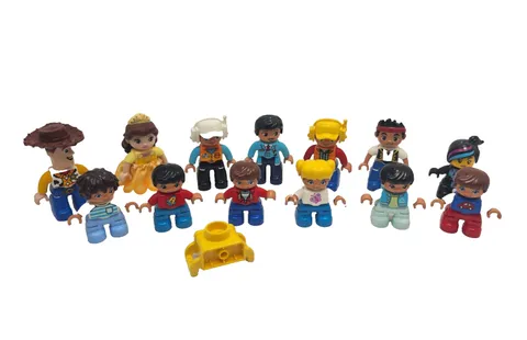 LEGO Duplo Minifigures Lot of 13 Figures Woody Belle Jake Wyldstyle Camera