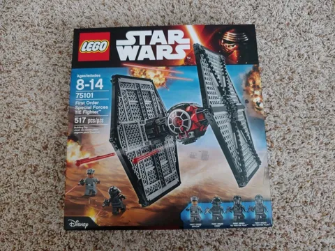LEGO 75101 Star Wars First Order Special Forces Tie Fighter RETIRED SET 2015 NIB