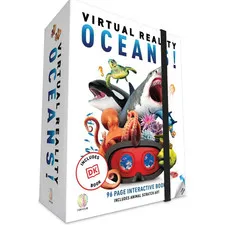 Abacus Brands VR Oceans Science Kit for Kids with VR Goggles and Interactive DK