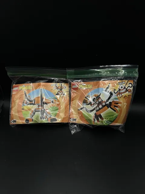 LEGO Mixels Series 6 Kraw 41515 & Balk 41517 Lot of 2 Complete w/ Instructions