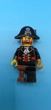 Lego Pirates Captain Minifigure Peg Leg Pirate