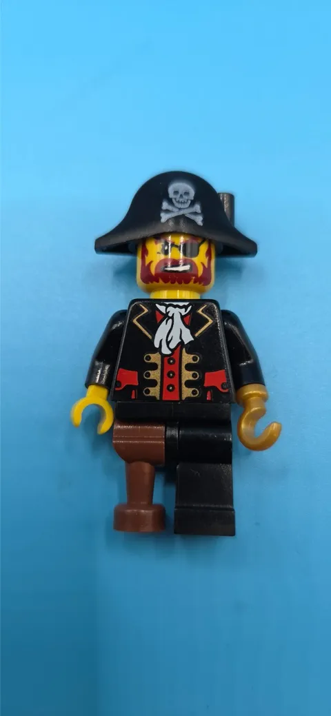 Lego Pirates Captain Minifigure Peg Leg Pirate
