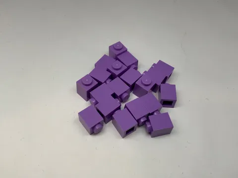 LEGO Lavender Brick 1x1 3005 19Pcs